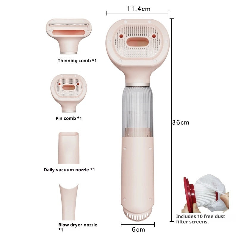 Fur Cleaner Cat Dog Fur Integrated Vacuum Cleaner Hair Conditioner