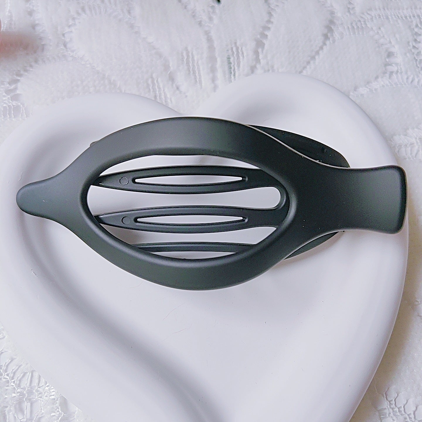 Women's Portable And Simple Plastic Frosted Grip